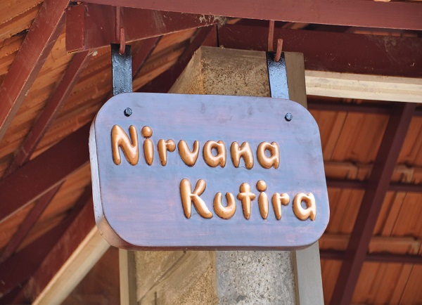 Nirvana Kutira Entrance